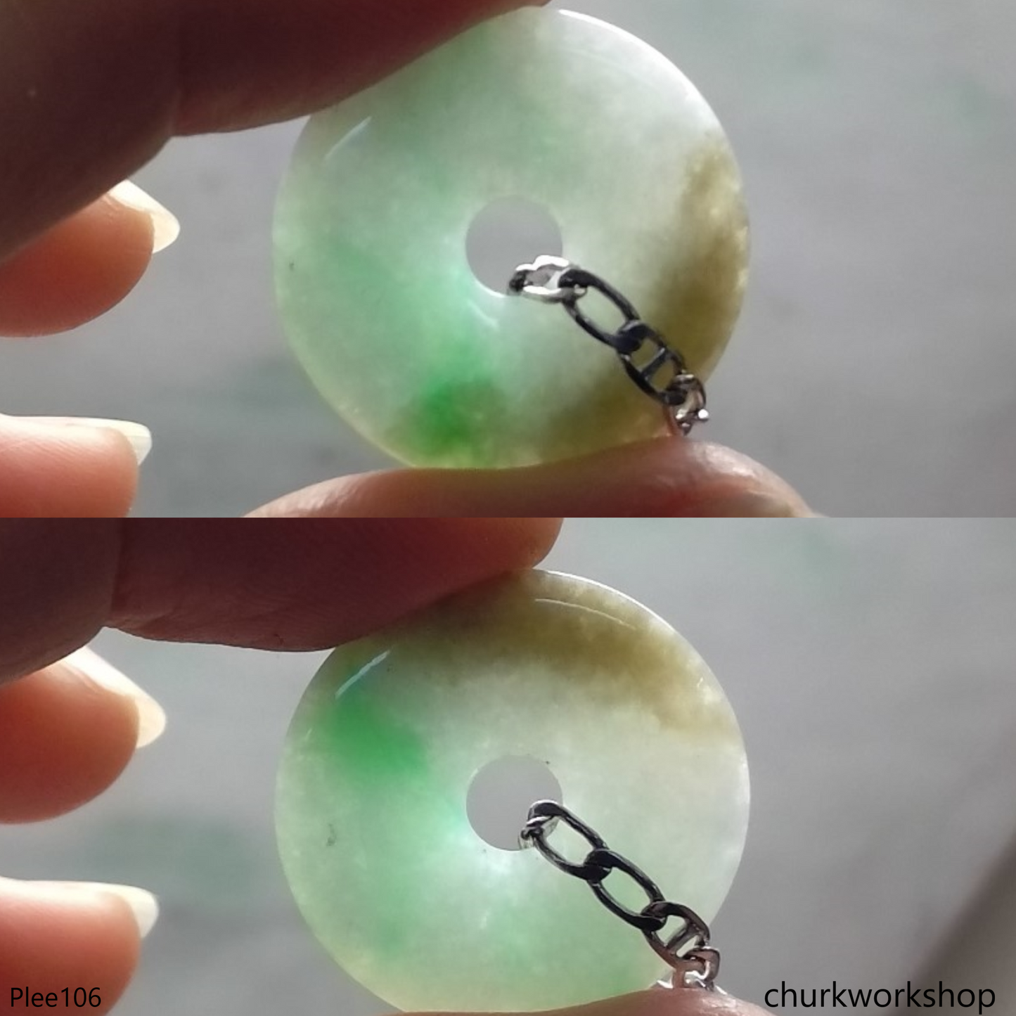Jade Donut pendant