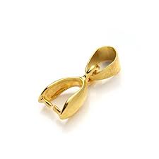 14K yellow gold bail