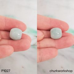 Pale Green Jade Tubes Necklace