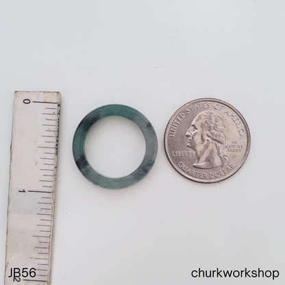 Unisex square jade band