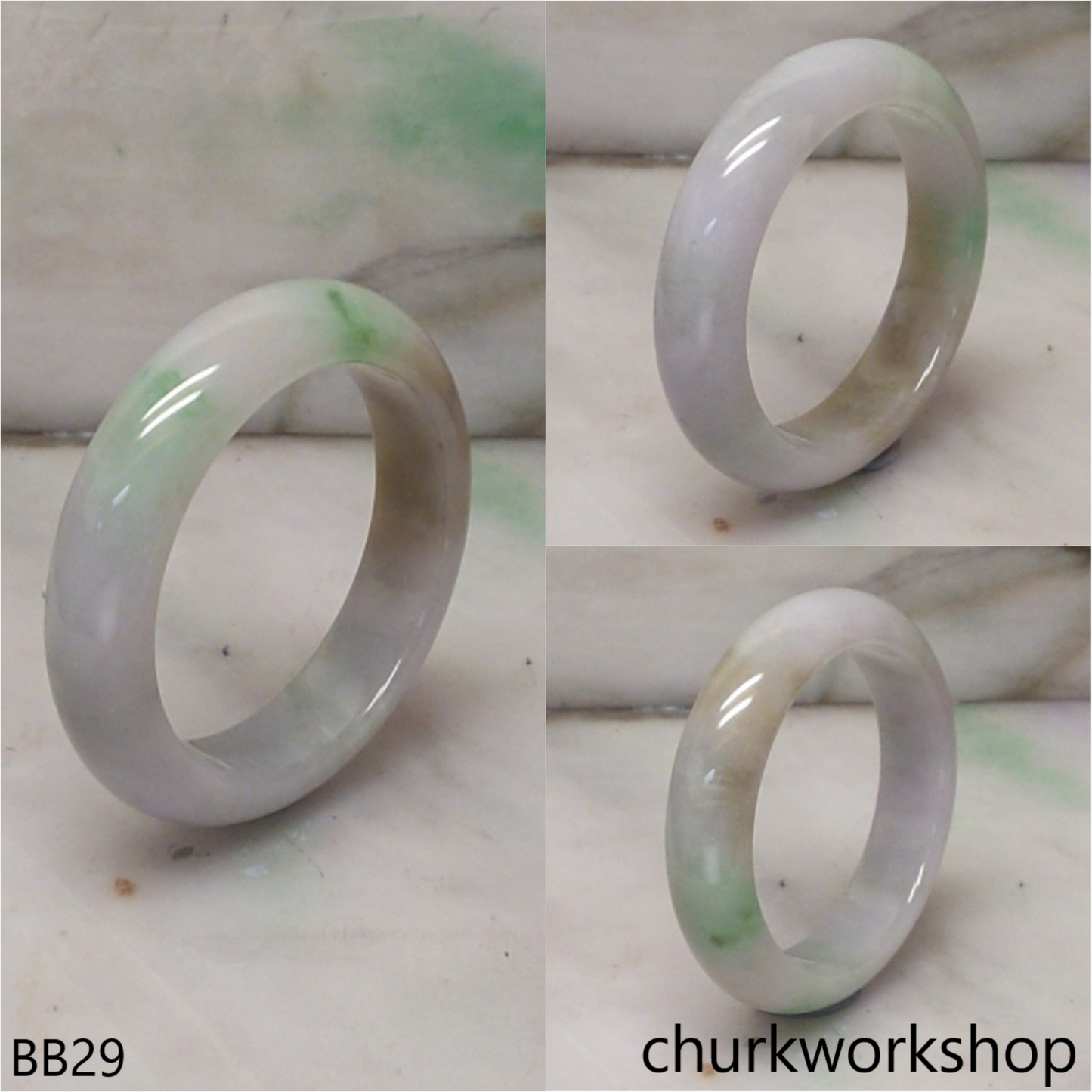 Baby jade bangle