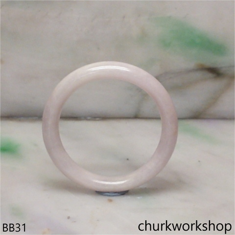 Baby lavender jade bangle