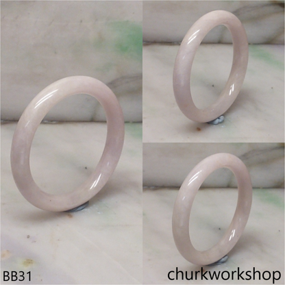 Baby lavender jade bangle