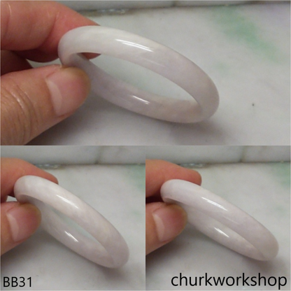 Baby lavender jade bangle
