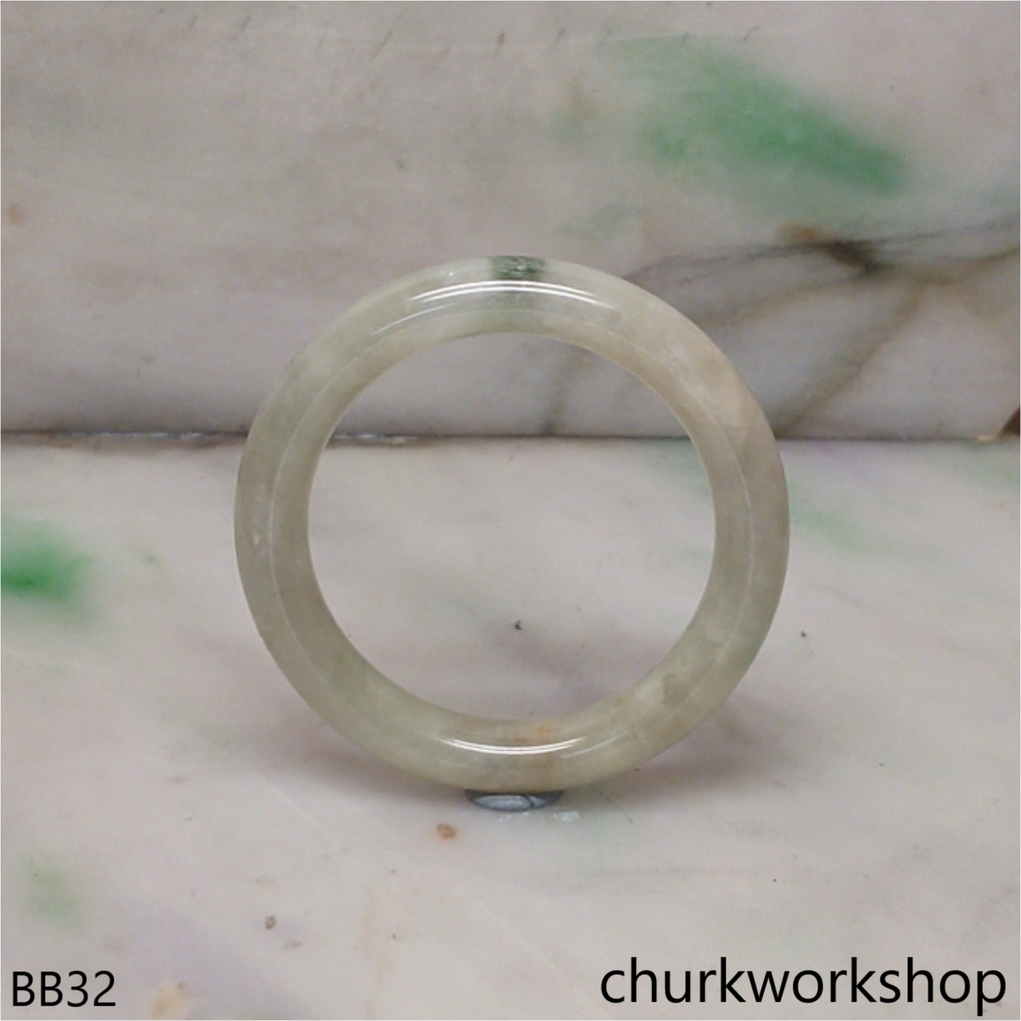 Pale green baby bangle