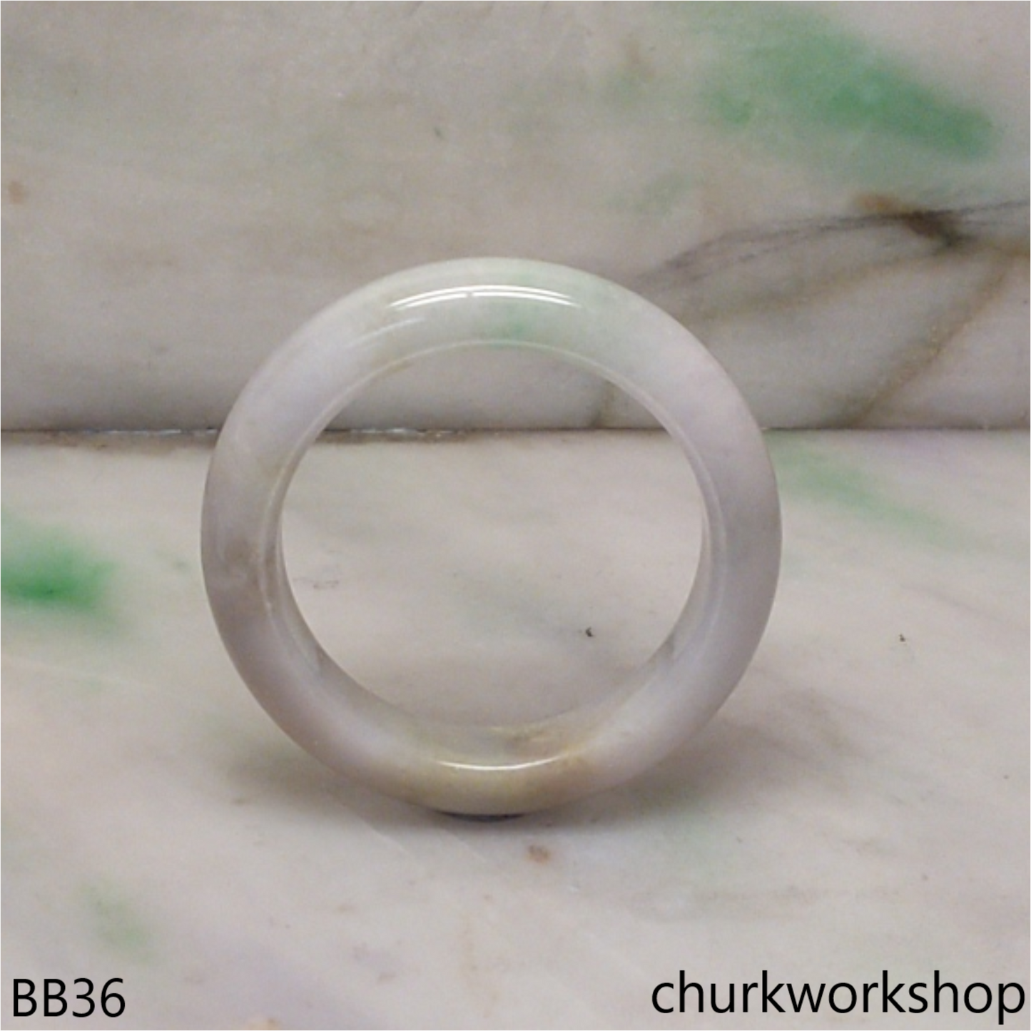 Pale lavender new born baby bangle
