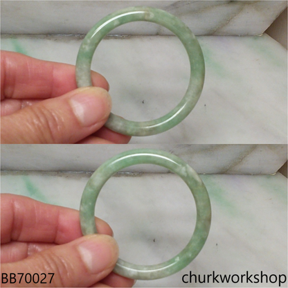 Light green toddler jade bangle
