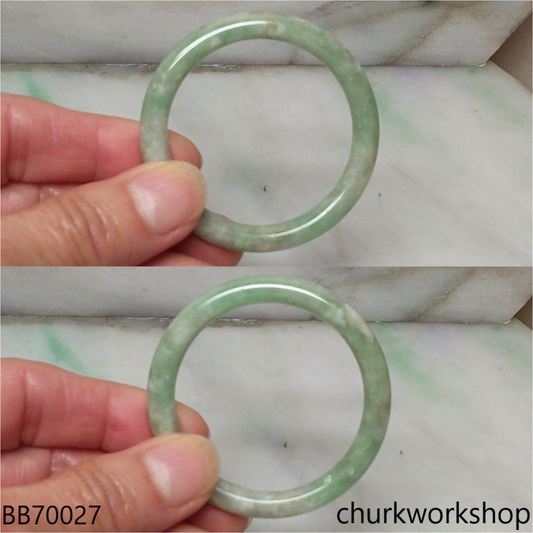 Light green toddler jade bangle