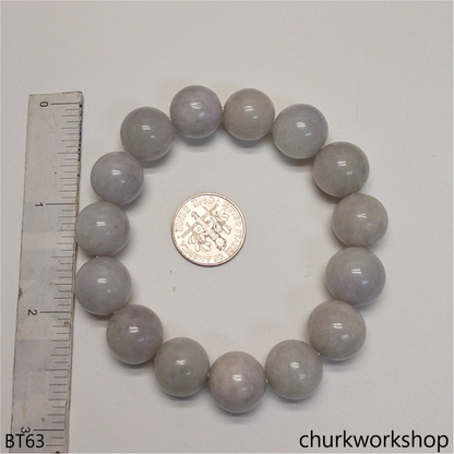 Light lavender beads bracelet
