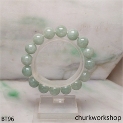 Light bluish green beads bracelet