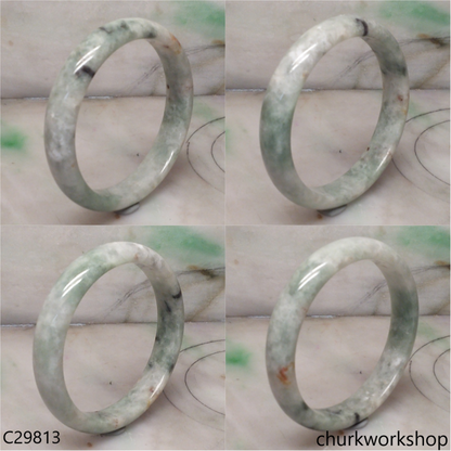 Mix color jade bangle