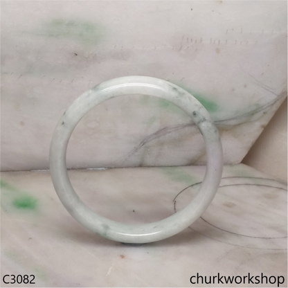 Large light green jade bangle