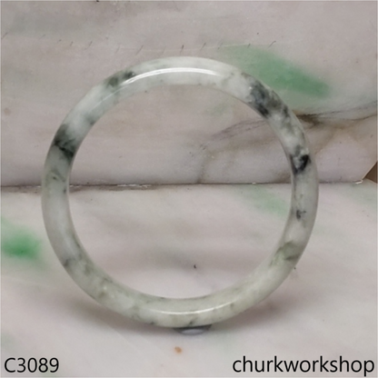 Large light green jade bangle
