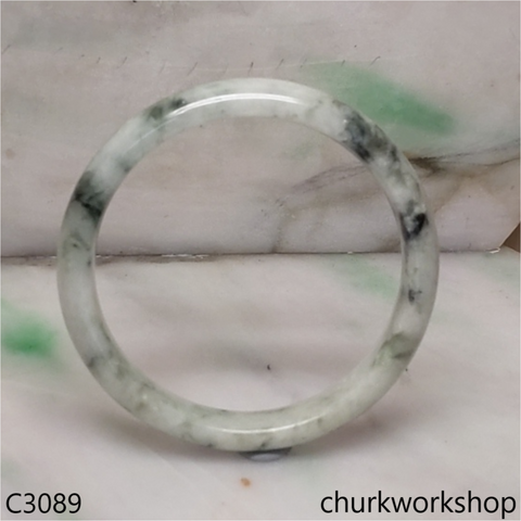 Large light green jade bangle