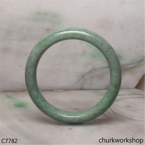 Green jade bangle