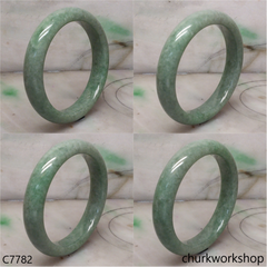 Green jade bangle