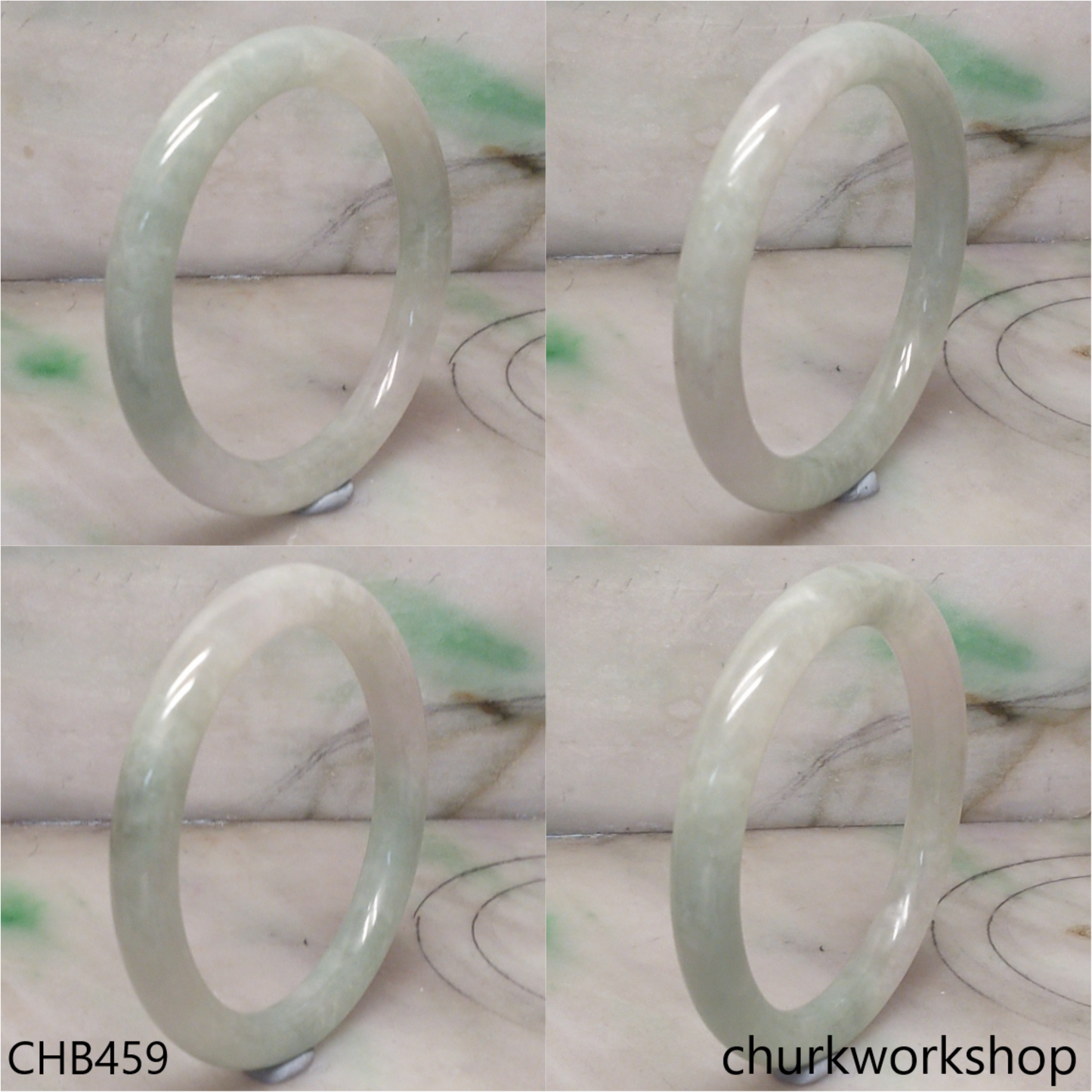 Pale green bangle