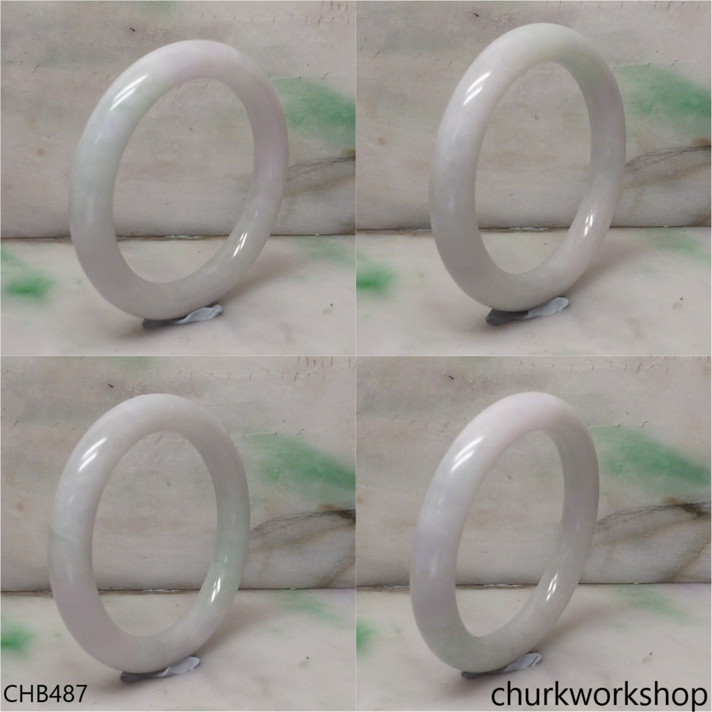 Pale green bangle