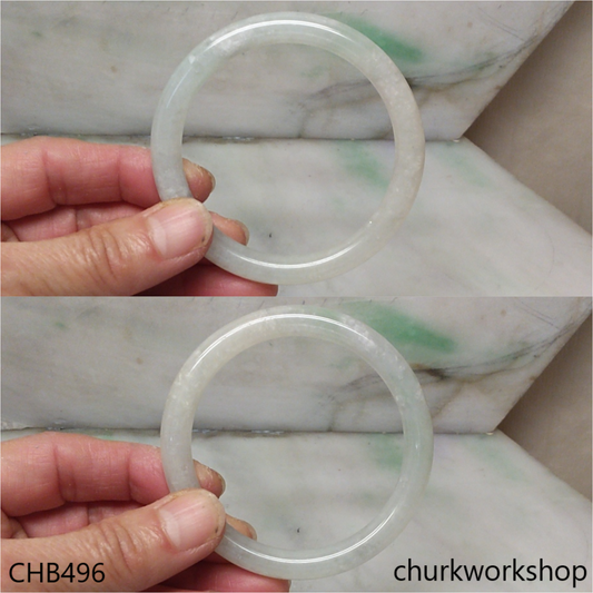 Pale green bangle