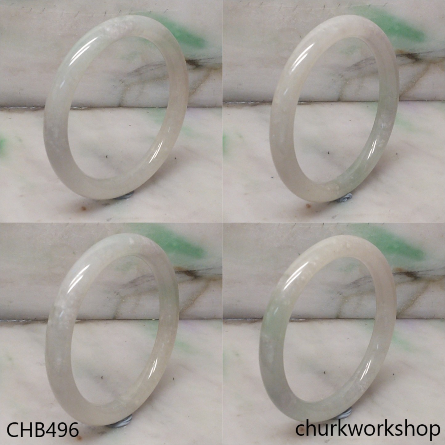 Pale green bangle