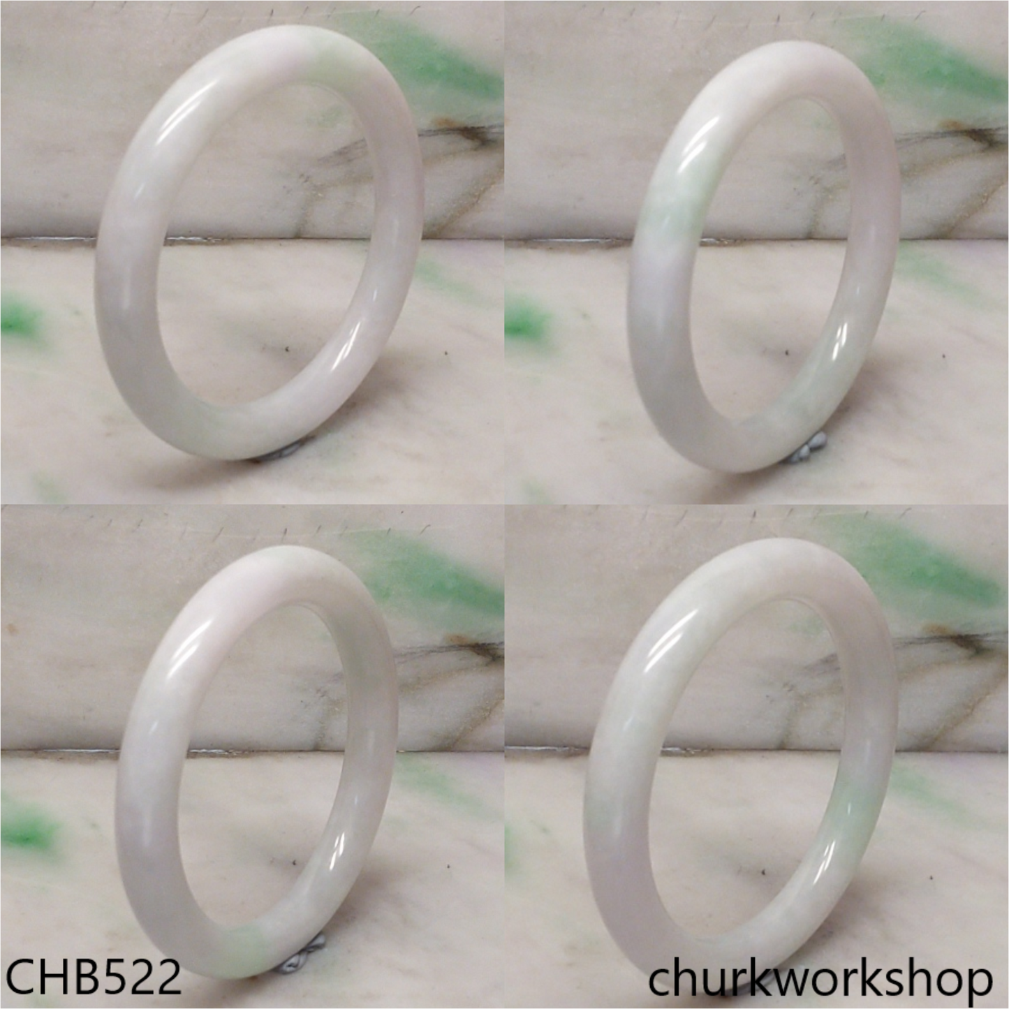 Pale green bangle