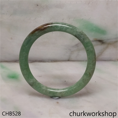 Green jade bangle