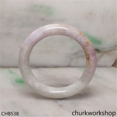 Lavender jade bangle
