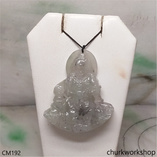 Custom cut jade Buddha