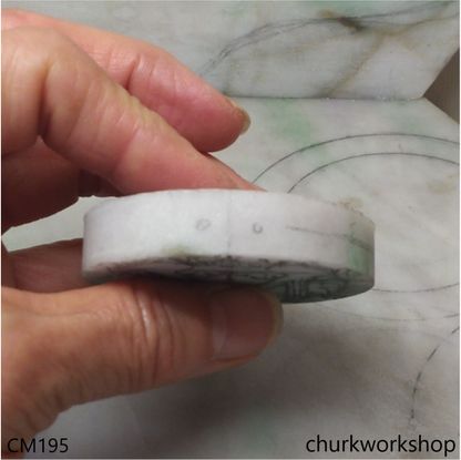 Custom carve both side pendant