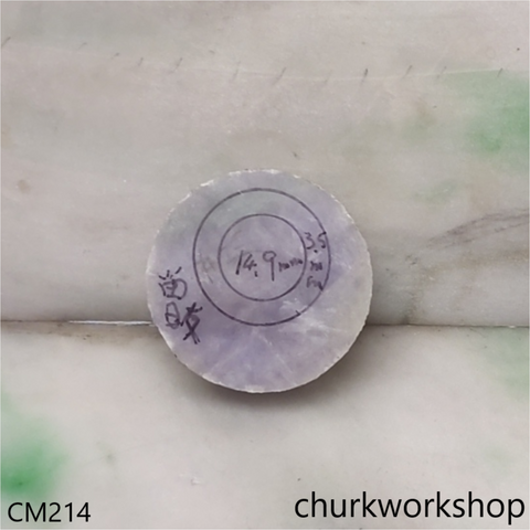 Custom cut jade band