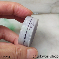 Custom cut jade band