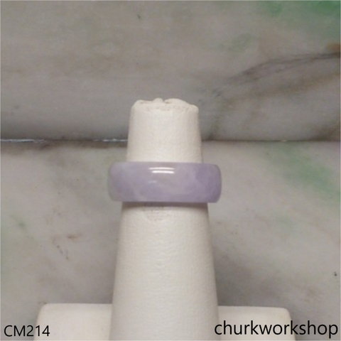 Custom cut jade band