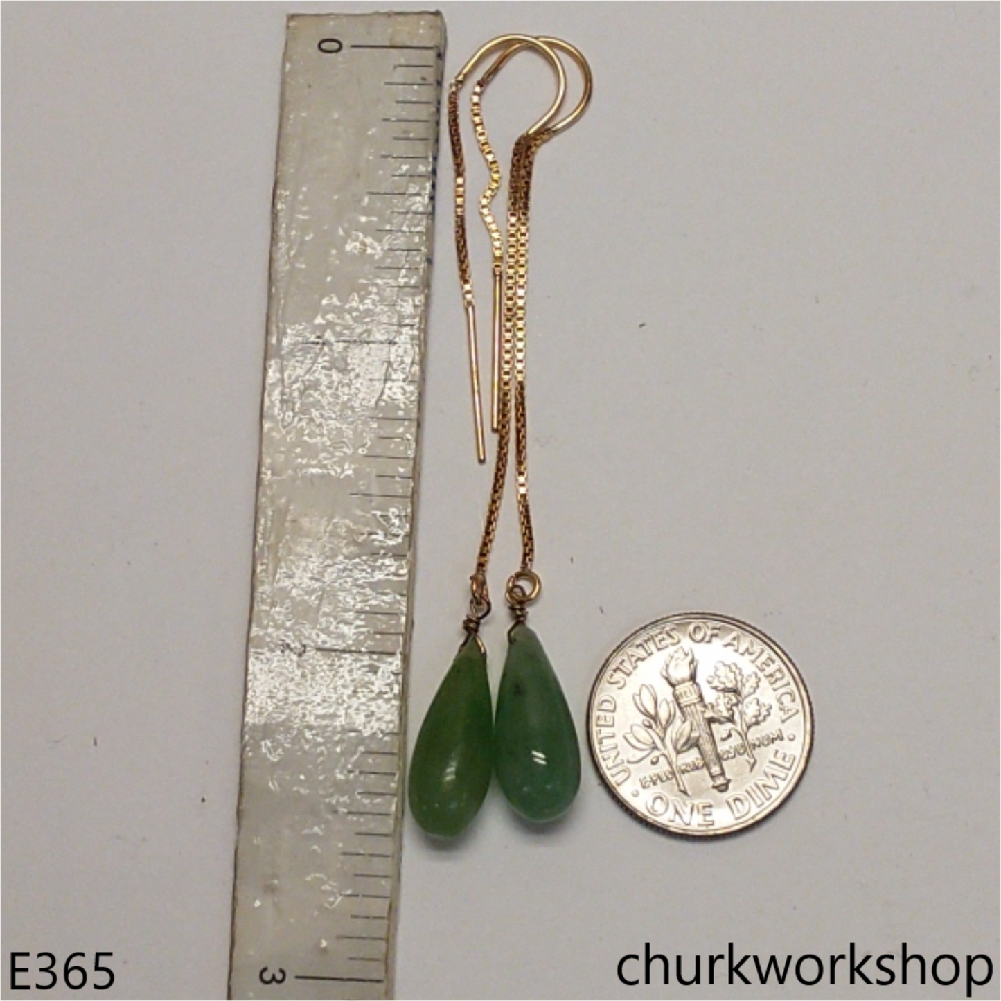 Rain drop earrings 14K gold filled