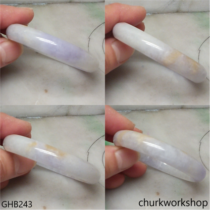 Small lavender jade bangle