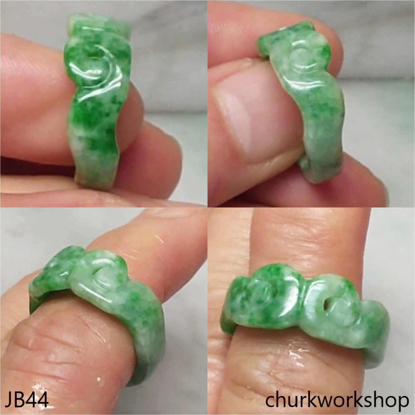 Monkey king crown jade band
