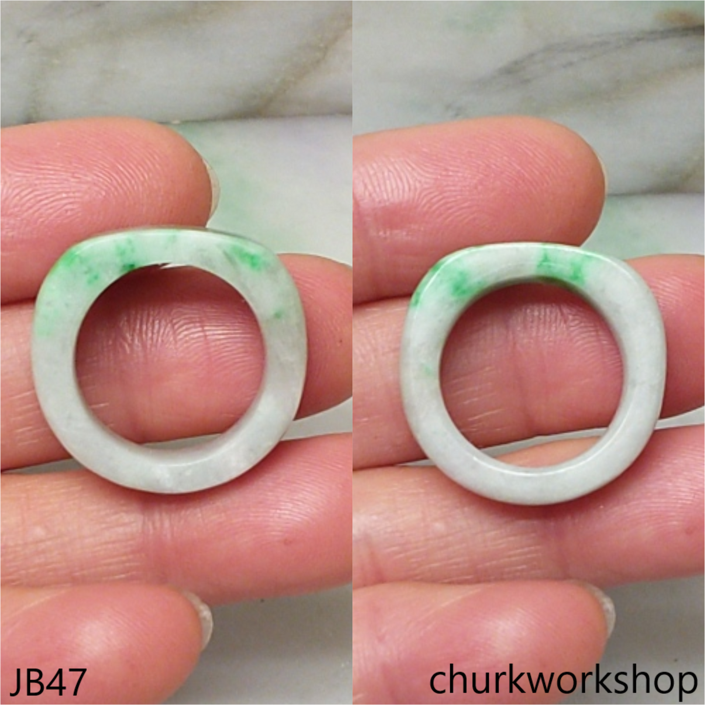 Unisex jade band