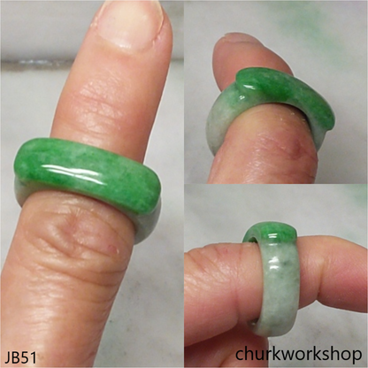 Green jade saddle band