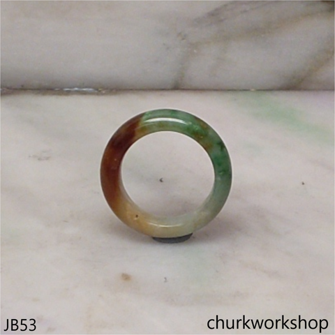 Unisex multicolor jade band