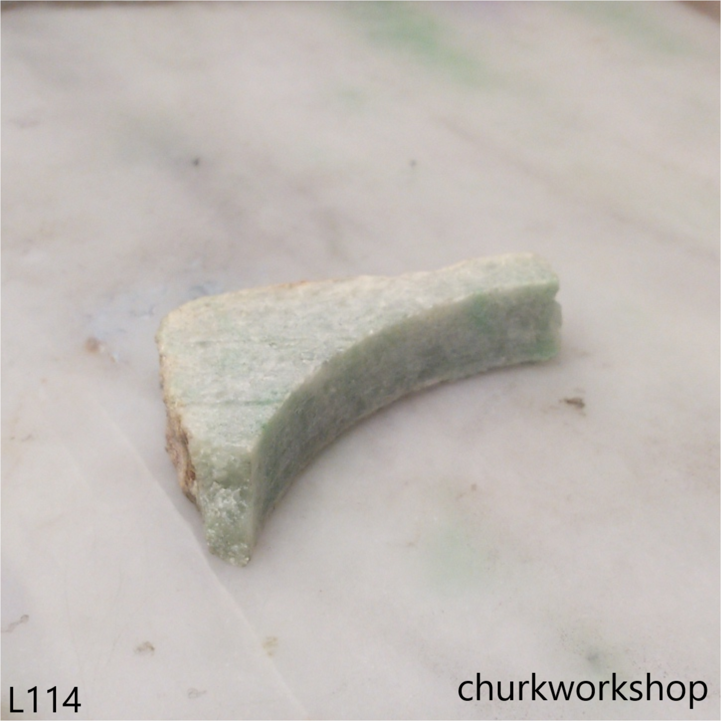 Raw jade stone