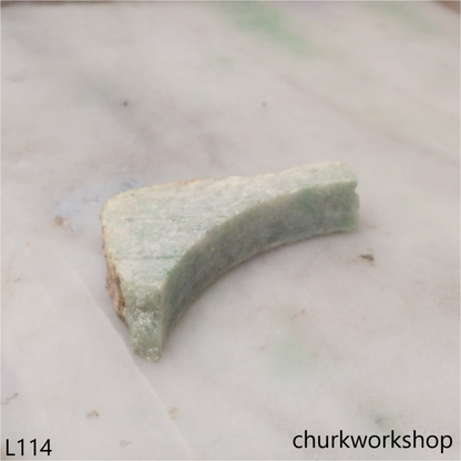 Raw jade stone