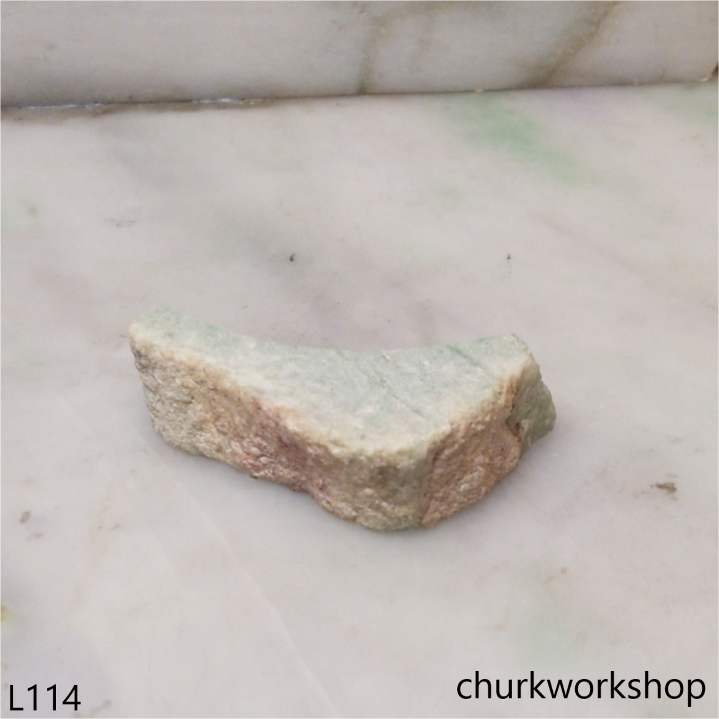 Raw jade stone