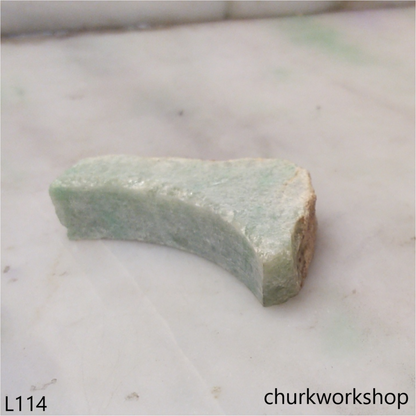 Raw jade stone