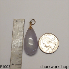 Lavender jade pendant