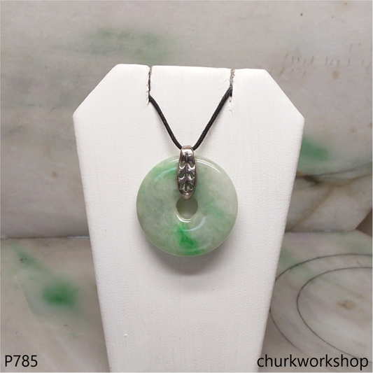 Jade Donut pendant