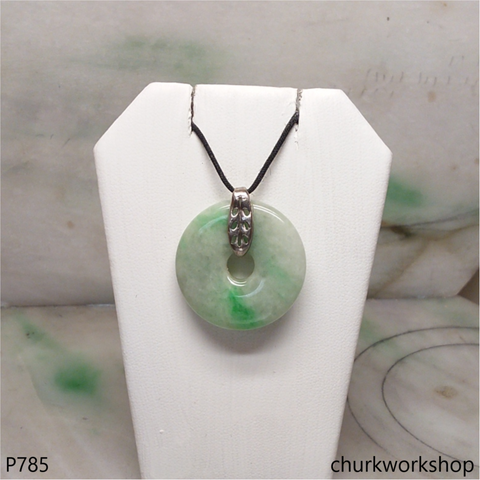 Jade Donut pendant