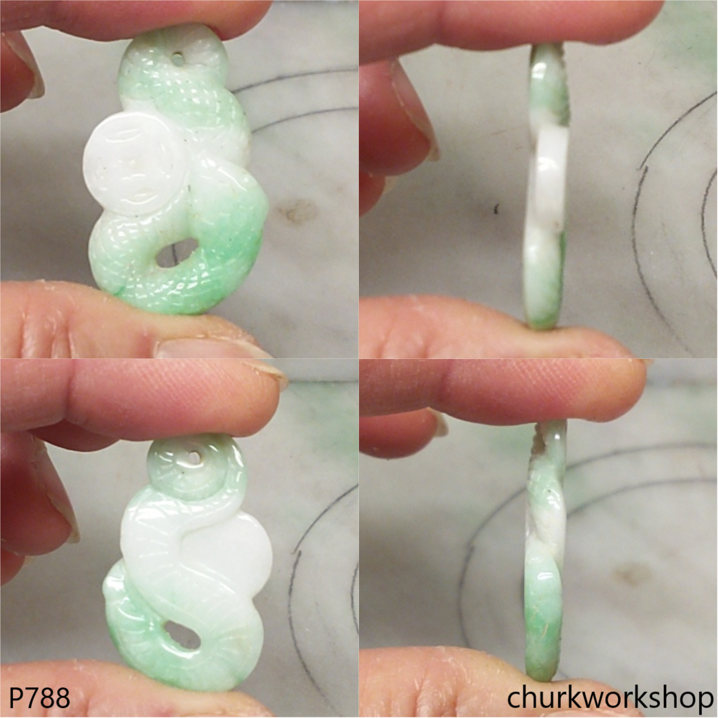 Snake pendant