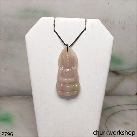 Lavender jade lady Buddha