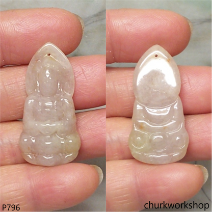 Lavender jade lady Buddha