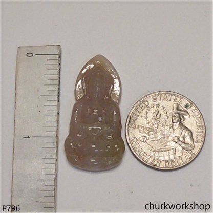 Lavender jade lady Buddha