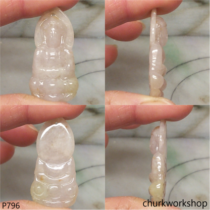 Lavender jade lady Buddha